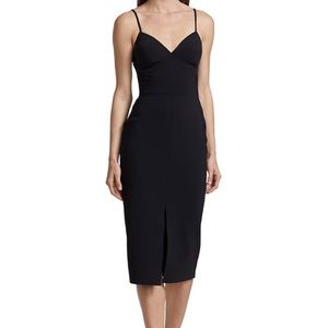 Chiara Boni Elegant Black Midi Dress
